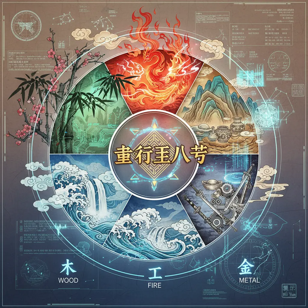 韋千里八字 - 五行