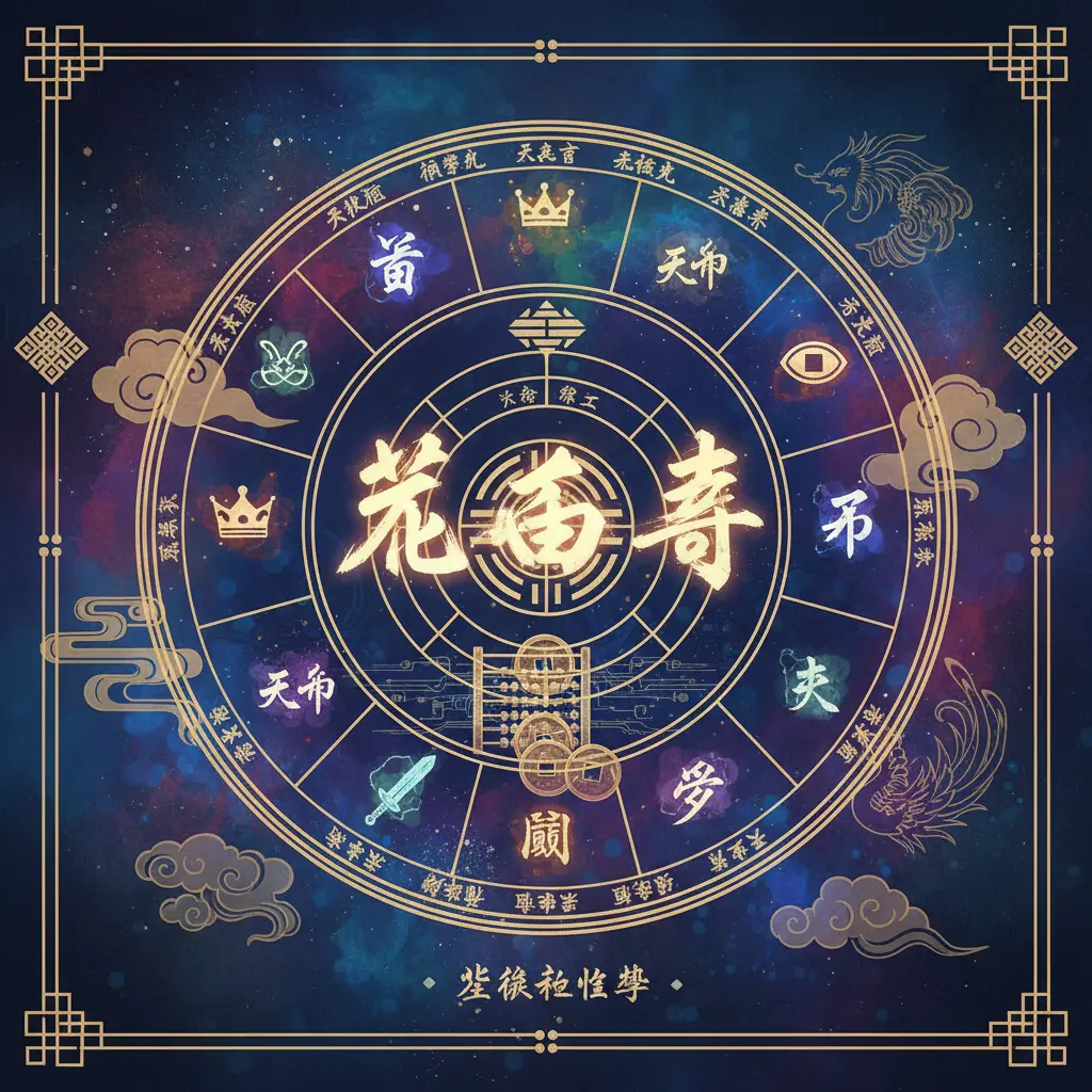 姓名學 - 紫微鬥數命盤