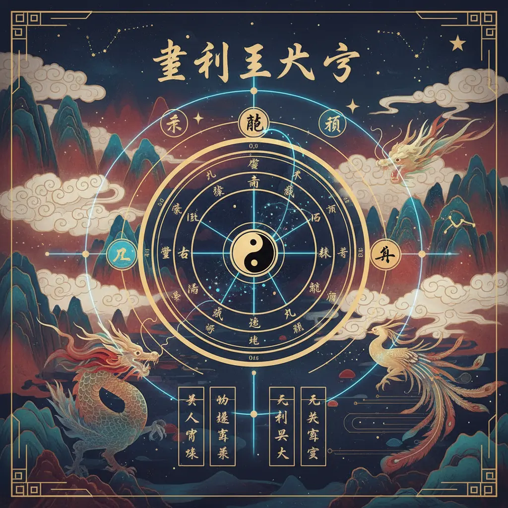 韋千里八字 - 八字命盤