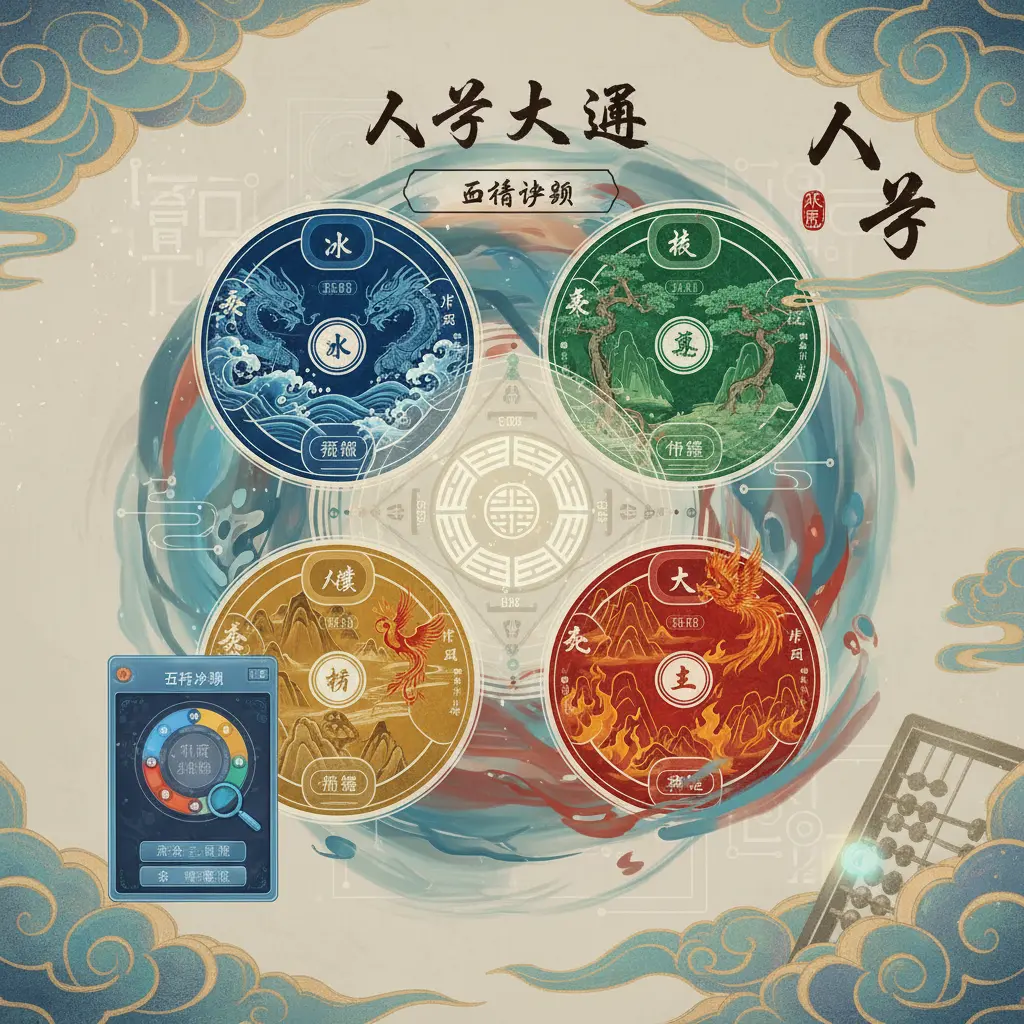 五行查詢 - 八字大運