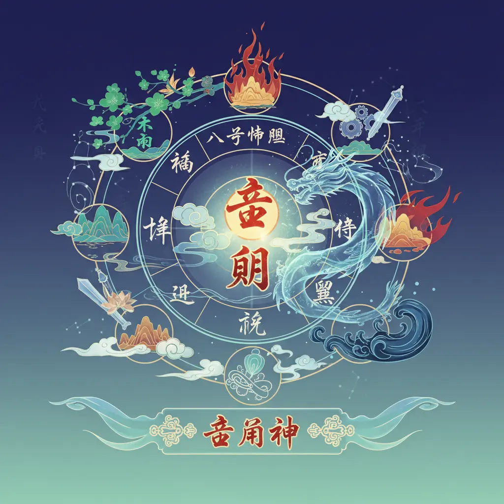 八字命盤 - 喜用神