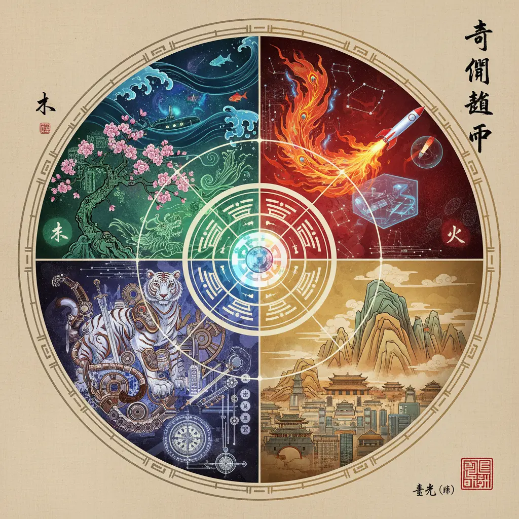 奇門遁甲 - 五行