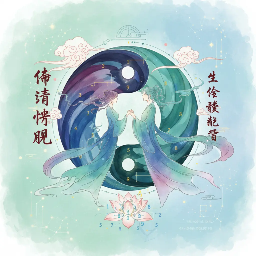 生命靈數配對 - 命運伴侶