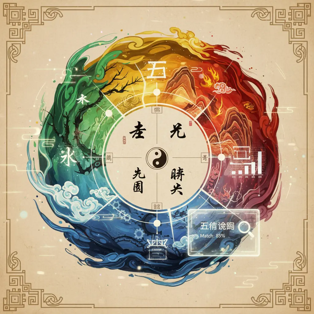 五行查詢 - 生辰八字