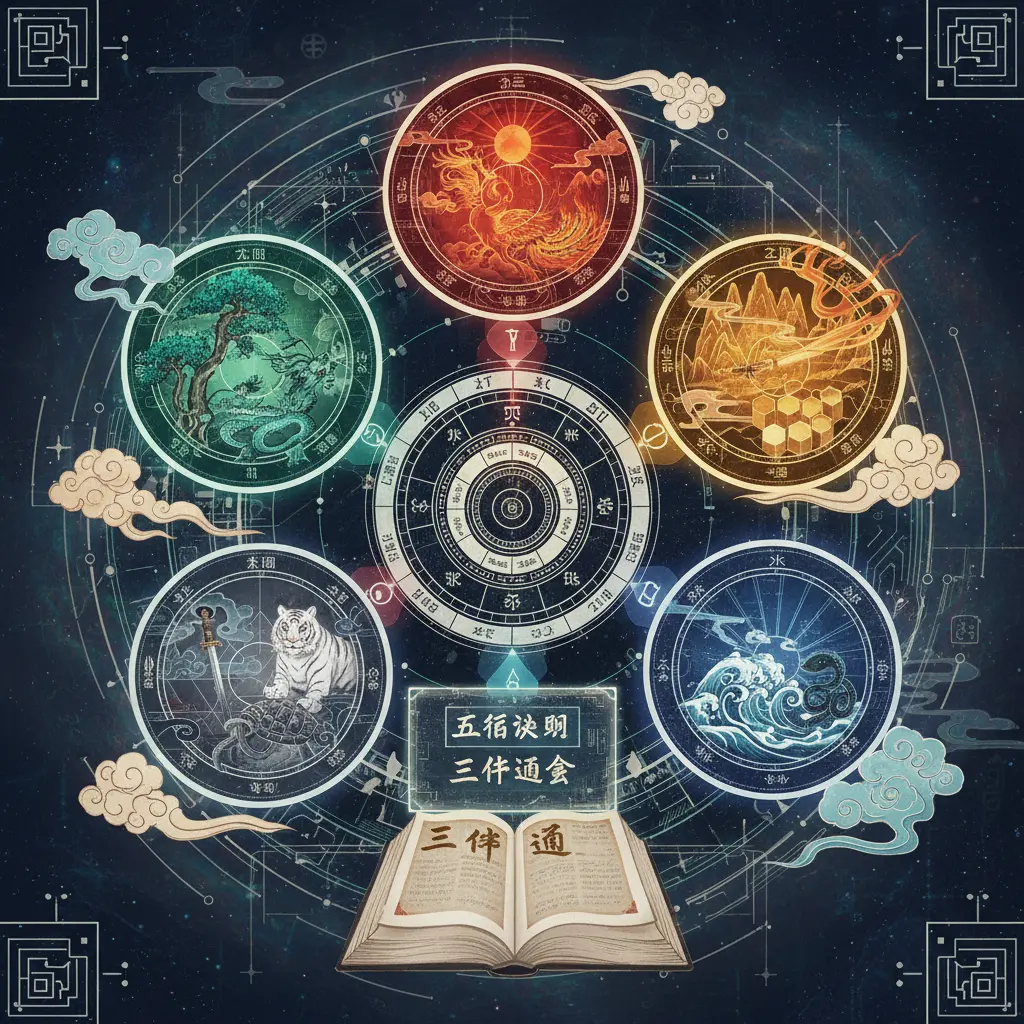 五行查詢 - 三命通會