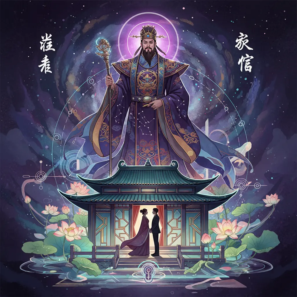 夫妻宮 - 紫微星